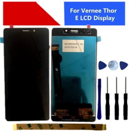 ЖК-дисплей 5 0 дюйма для Vernee Thor E с сенсорным экраном и дигитайзером сенсорная