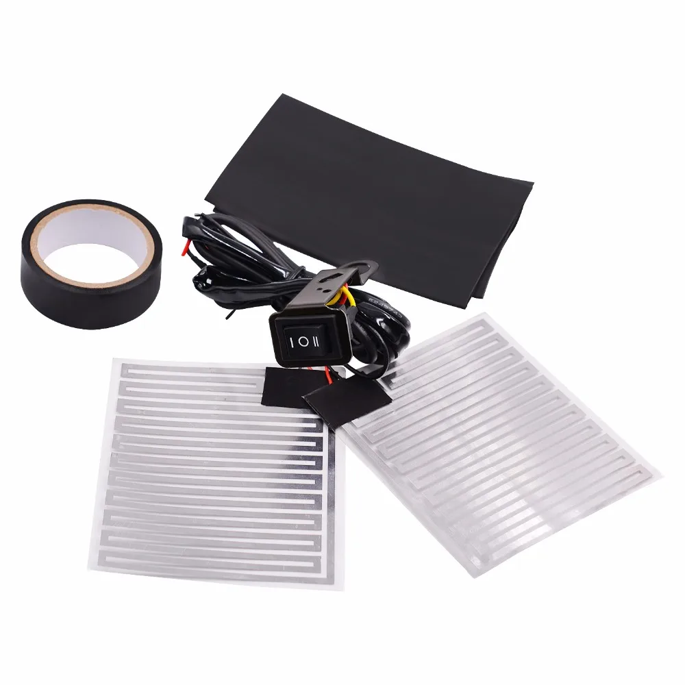 1 пара рулевых нагревательных насадок для мотоцикла с регулируемым