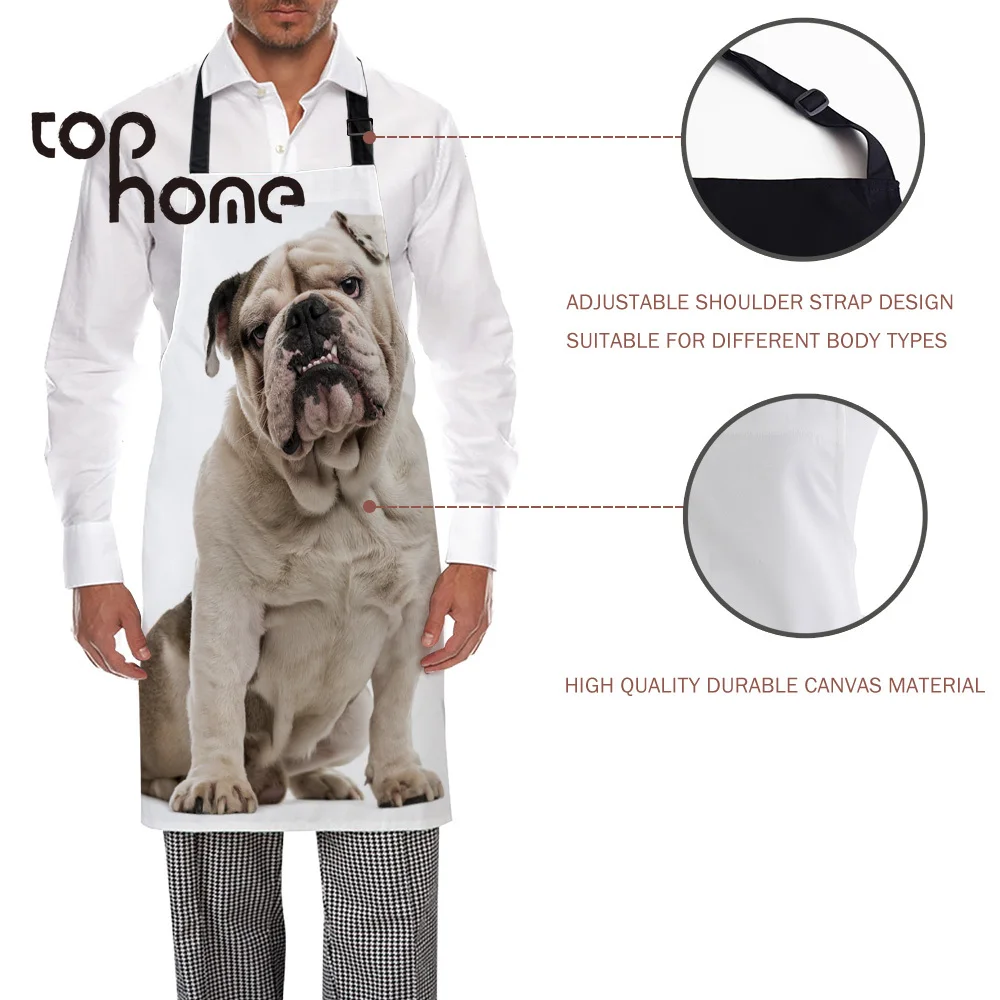 Tophome Кухонный Фартук Изолированная собака Шарпей лицо Великобритания ПЭТ