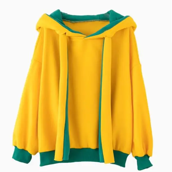 

Plus-plus-plus-thick Women's Design Sense Niche Autumn/winter 2021 New Loose Korean Version of The Hooded Jacket Burst Hoodies