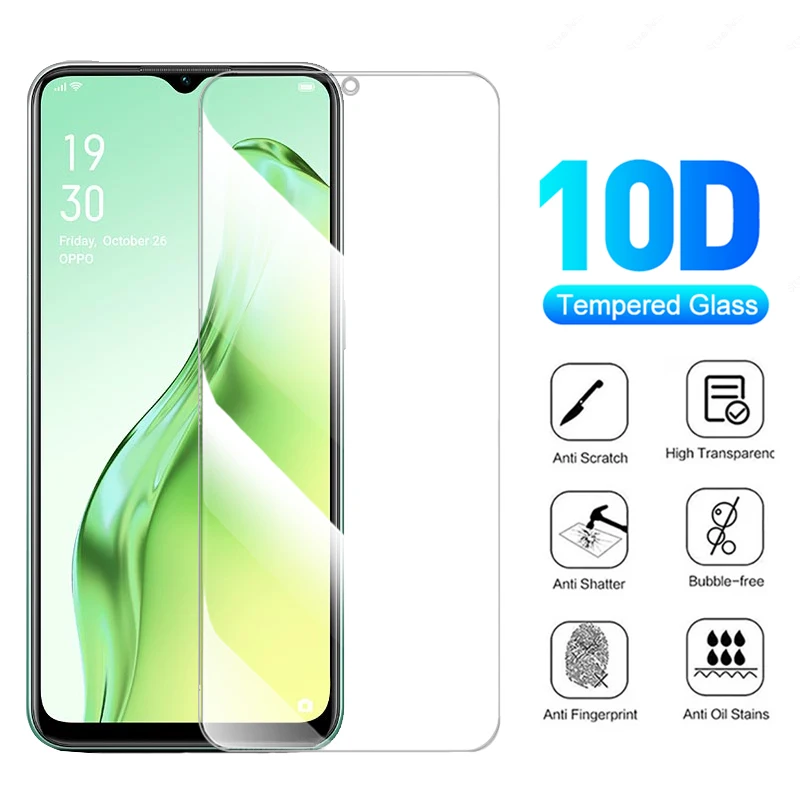 1 2 шт. взрывозащищенный защитный экран для oppo a31 2020 a 15 закаленная стеклянная