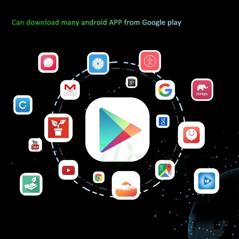 Автомагнитола 2 ГБ + 32 Android 9 1 dvd мультимедийный видеоплеер с GPS для Great Wall Hover H5 H3 2din