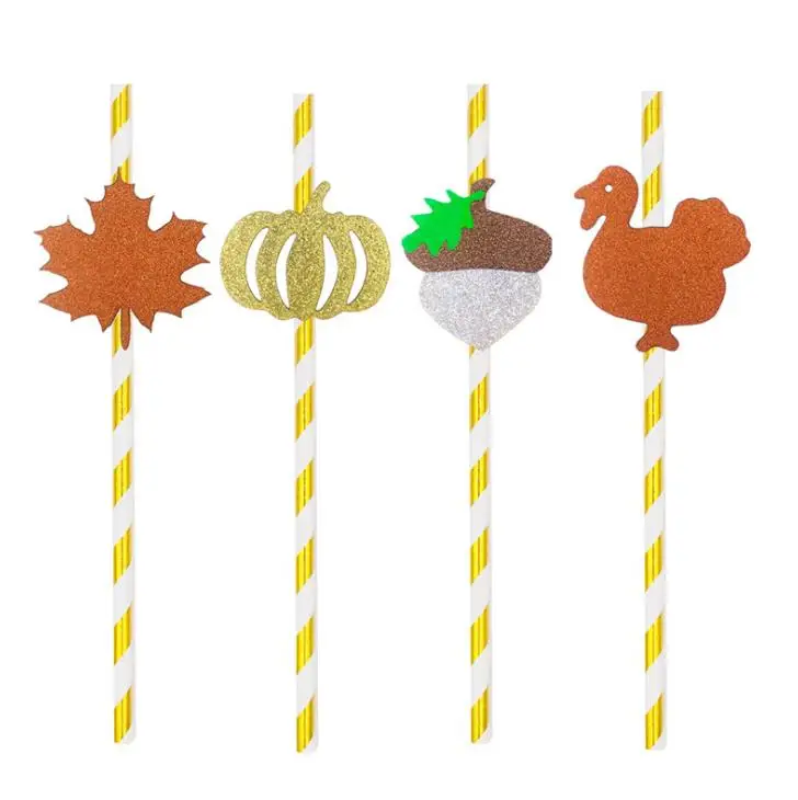4 шт./компл. Горячая декор для Дня благодарения торт топпера осень в виде