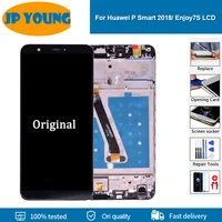 aaa lcd for huawei p smart 2018 fig lx1la1lx2 lcd display touch screen replacement screen for huawei p smart enjoy 7s display