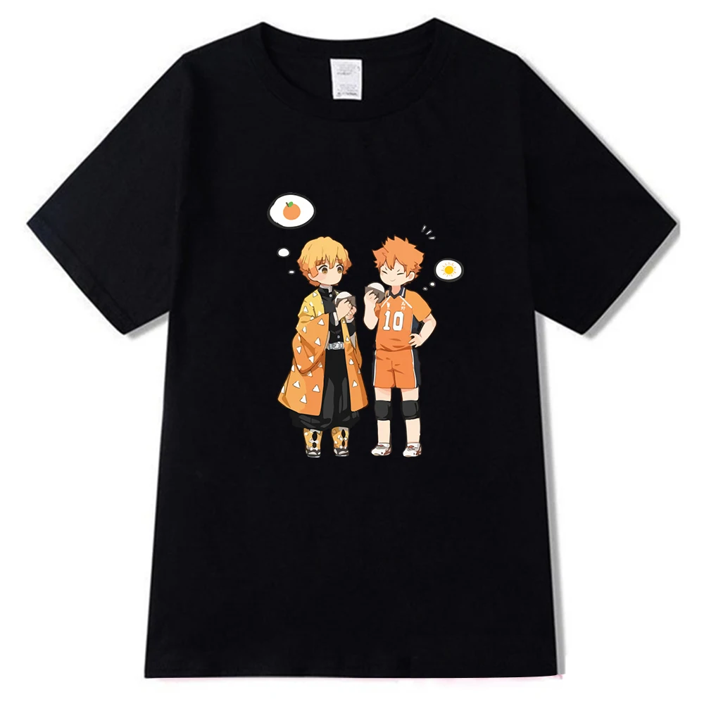 

Футболка женская с принтом японского Аниме Haikyuu, сёё Хината, Харадзюку