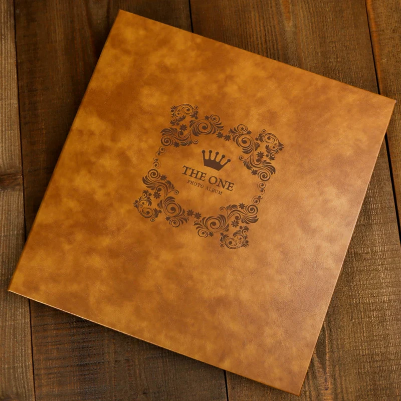 

Leather family self adhesive adhesive DIY album album