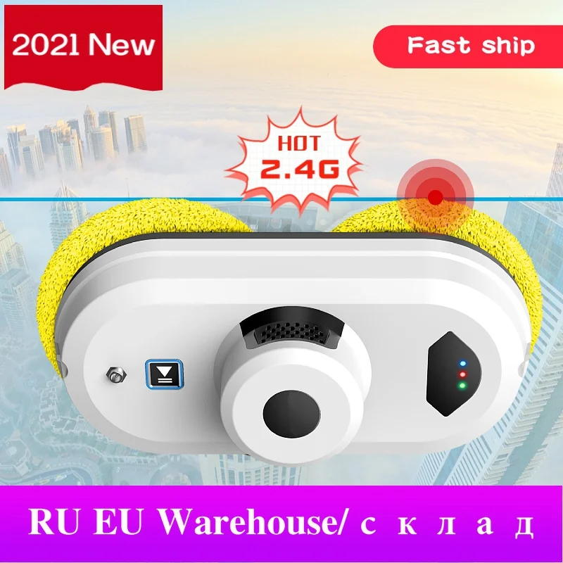 EVENPACE F360 Robot Window Cleaner Fully Automatic Smart Appliances Housekeeping 2.4G Remote Control |