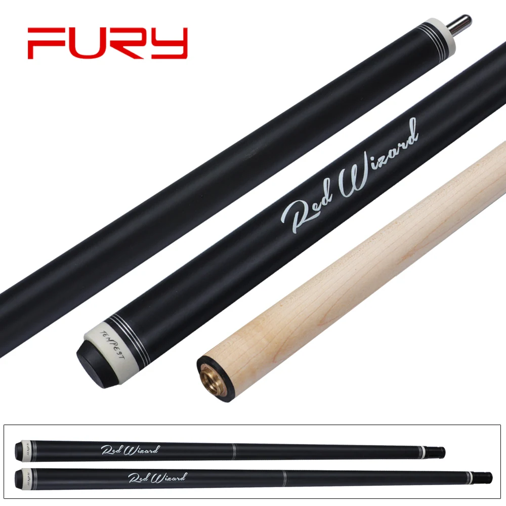 

Fury EA Billiard 3 pieces Punch&Jump Cue Stick 13.5mm Tip Maple Ashwood Billar Break& Jump Cue Kit with Gifts For Dropshipping