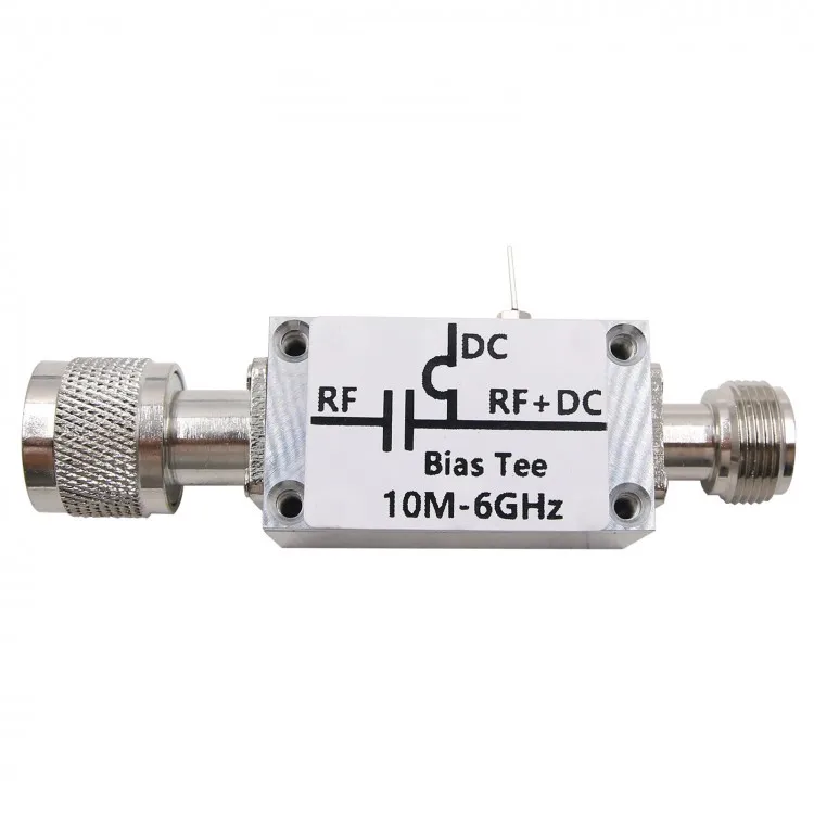 

10 МГц-6 ГГц RF DC блок смещения тройник с N разъемами