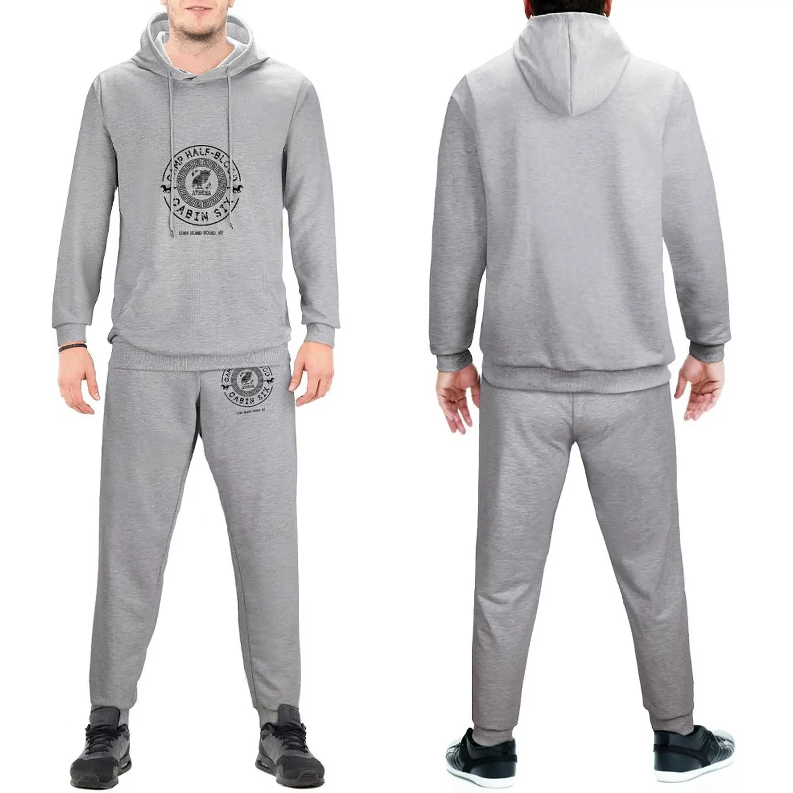 

Percy Jackson Womens Tracksuit Set Cabin Six Athena Percy Jackson Camp Half Blood Sport Sweatsuits Sweatpants Hoodie Set