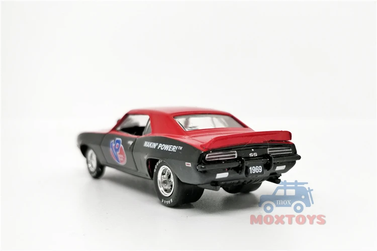 M2 1:64 1969 Chevrolet Camaro SS RS VP Racing красная литая модель автомобиля свободного покроя |