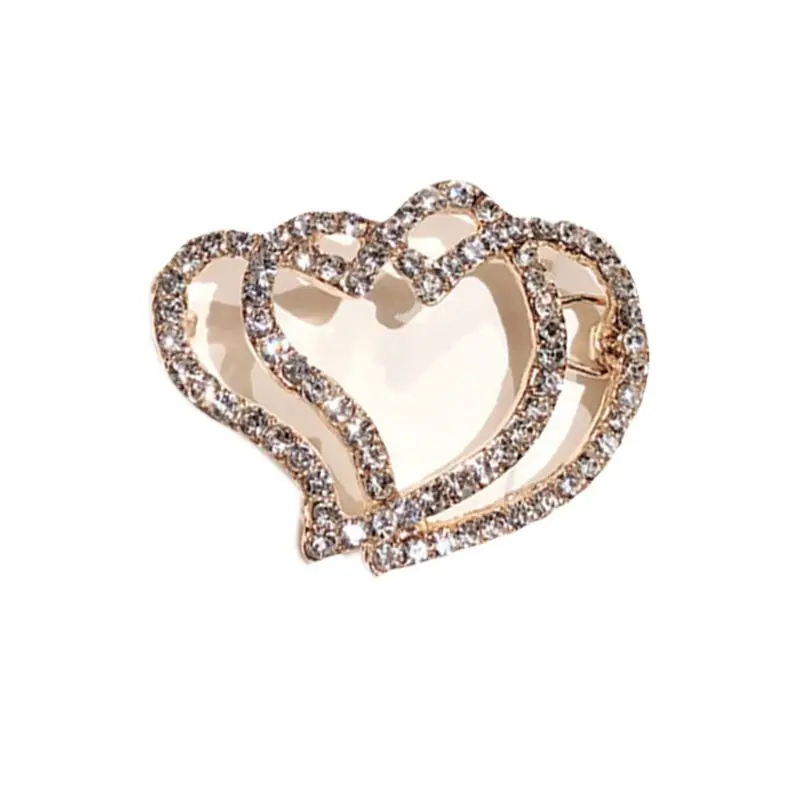 Женские Ювелирные изделия лягушка Бобби Pin геометрический бант Сердце Звезда