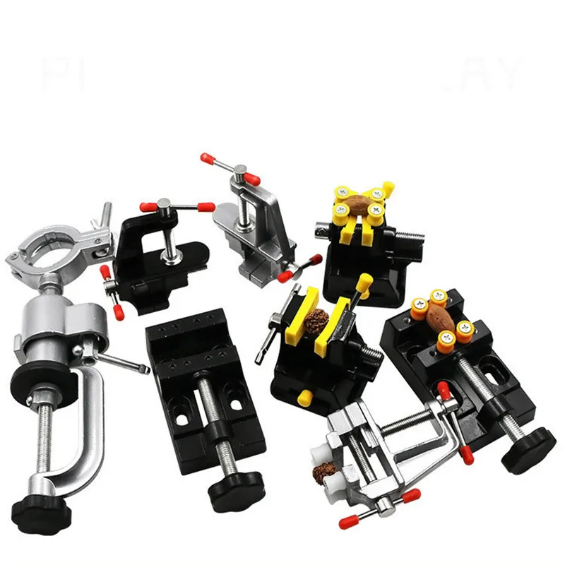 Сверхмощный верстак тиски зажим 3 5 дюйма алюминиевый миниатюрный маленький