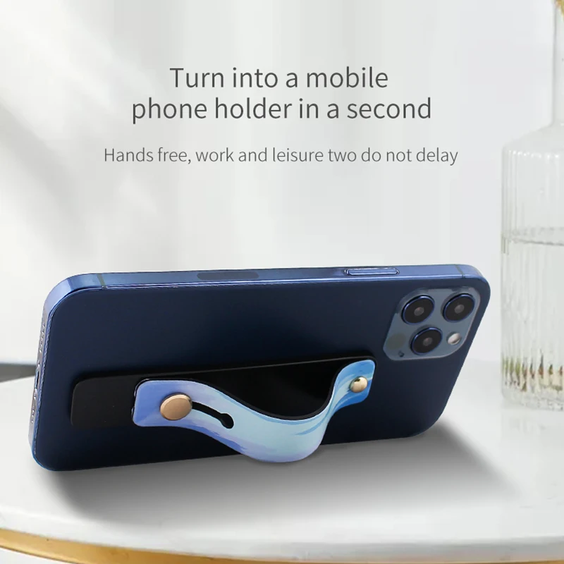 Новейший держатель для телефона с нажимом многофункциональная кольцевая Пряжка