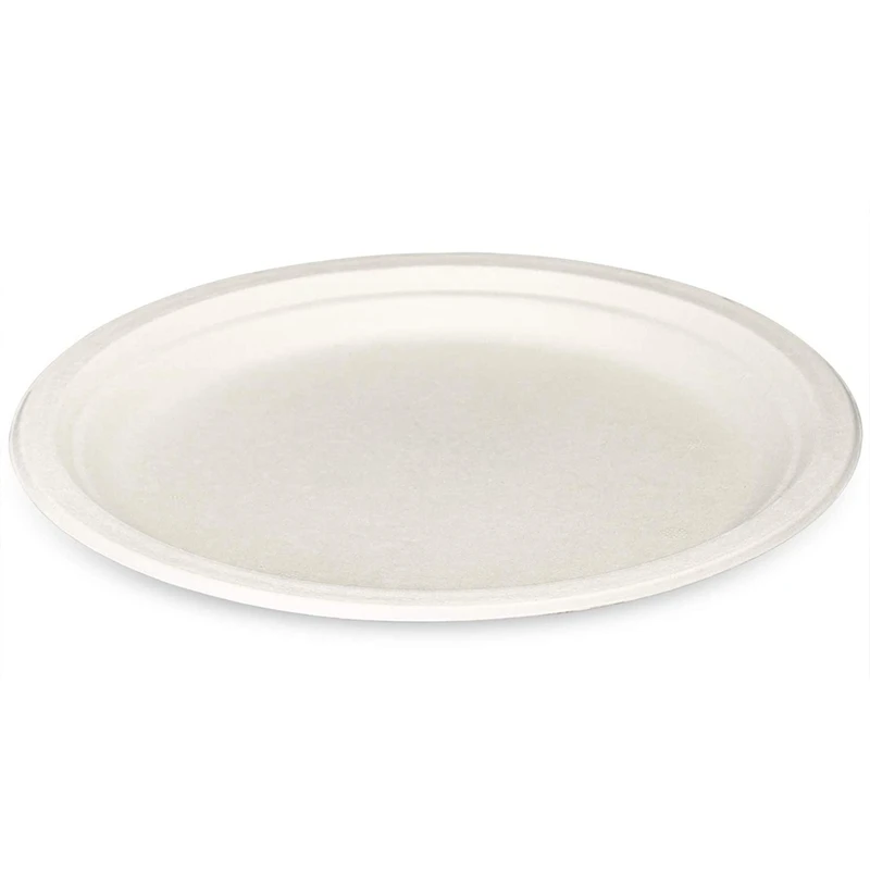 

Compostable Heavy-Duty Plates Eco-Friendly Disposable Sugarcane Paper Plates Biodegradable Plates