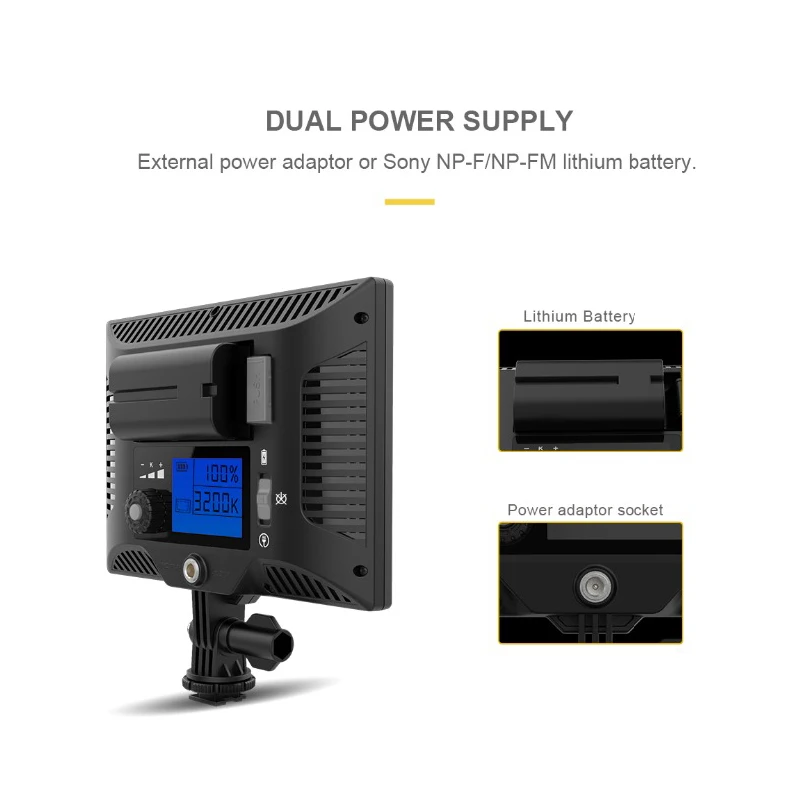 Освещение для фотостудии Pixel P20 светодиодное освещение фото и видеосъемки Для Canon