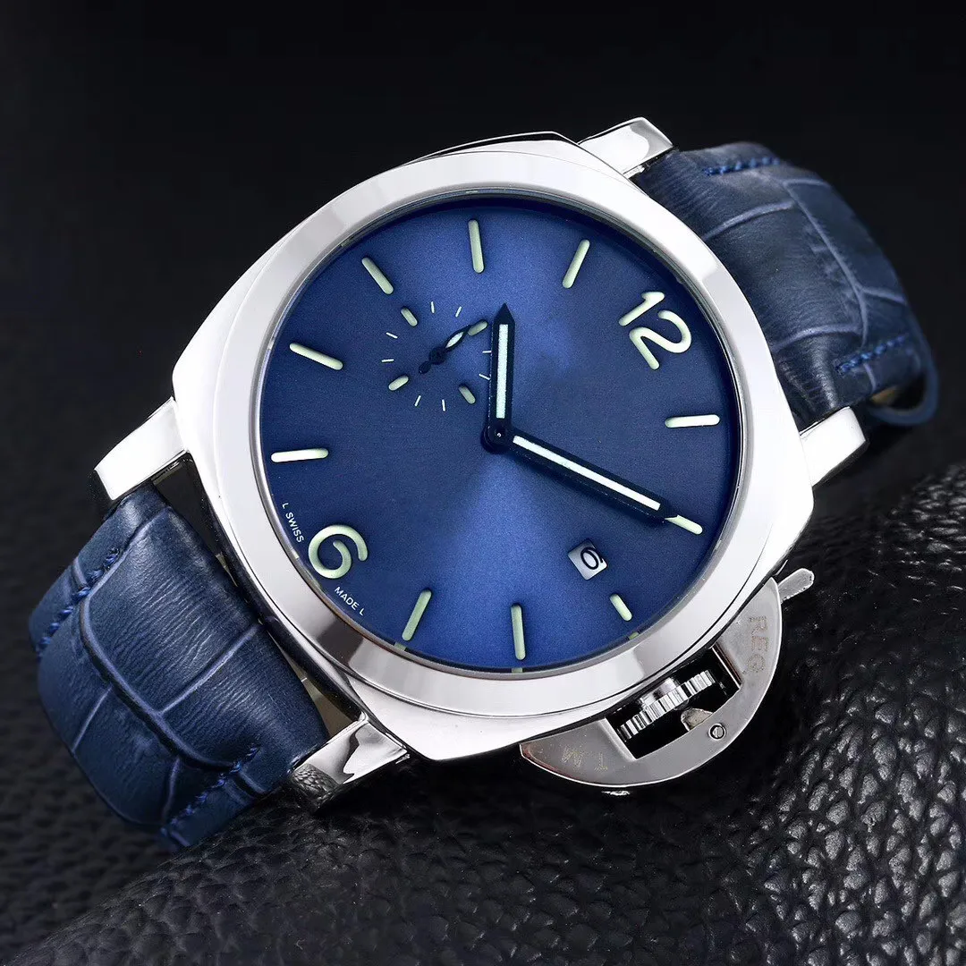 Мужские часы 2021 Роскошные LUMINOR 1950 от лучшего бренда PAM00359 кварцевые наручные