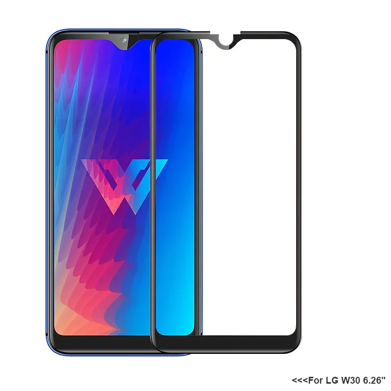 XSDTS Tempered Glass For LG V20 V30 V40 V50 ThinQ W10 W30 Full Cover Screen Protector Explosion Proof Protective Film | Мобильные