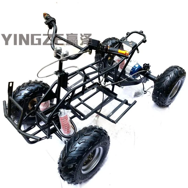 Мотоцикл Go Kart Karting детская коляска ATV UTV Quad передние маячки задняя ось 7 дюймов руль