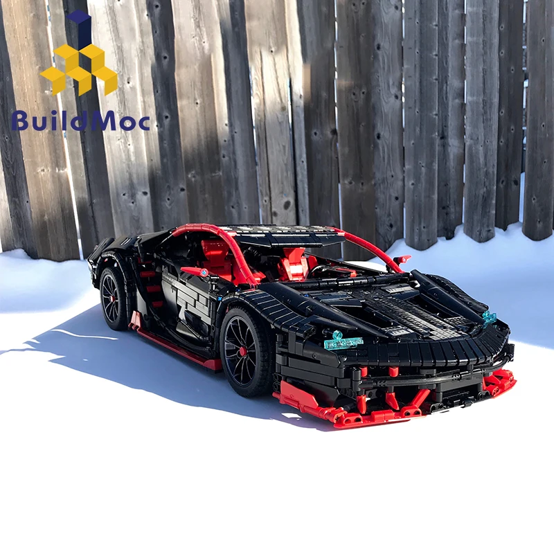 MOC-12560 Technic серии RC автомобиль Roadster мощность функция автомобиля строительные блоки кирпичи дети Technic игрушки для детей ребенок рождественские подарки - Цвет: C249 With motor