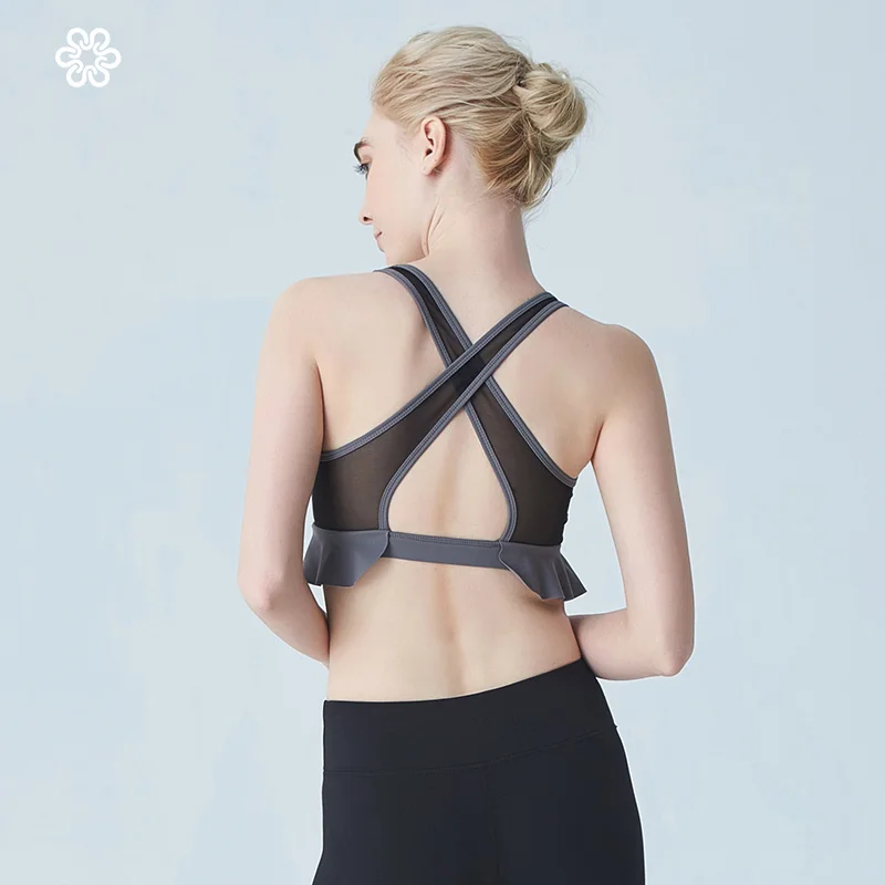 Спортивный бюстгальтер для девушек Для женщин девочек Тонкий Бег Йога