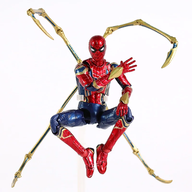 MAFEX 081 Железный паук Человек Мстители война бесконечности ПВХ экшн фигурка