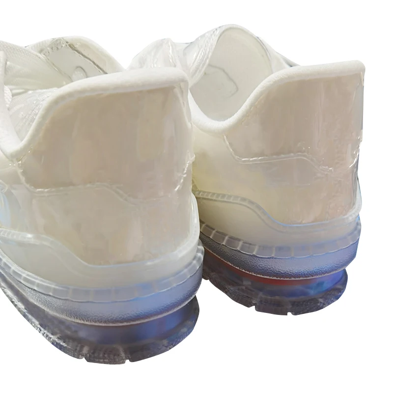 

v vl French men's and women's sports shoes couple's top version Italian design evening shining flat shoes black and white mixed