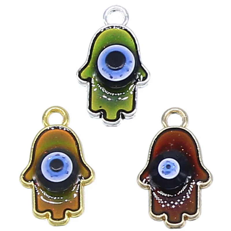 2 шт. могут отличаться в зависимости от температуры цвета руки Фатимы сглаза