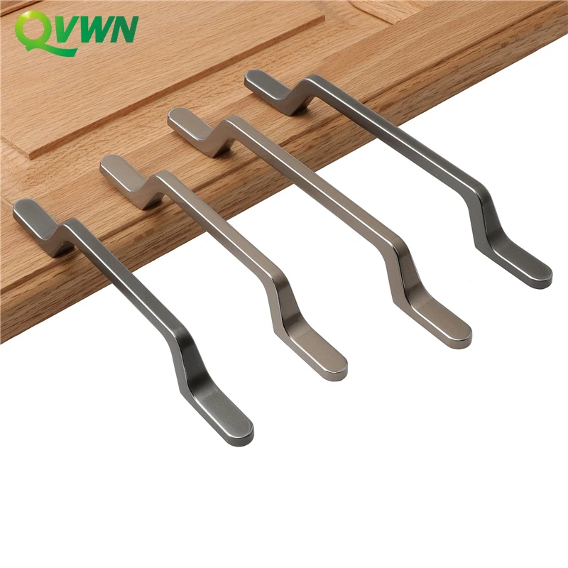 QVWN цинковый сплав жемчужно серый золотая ручка шкафа ручки твердый ящик