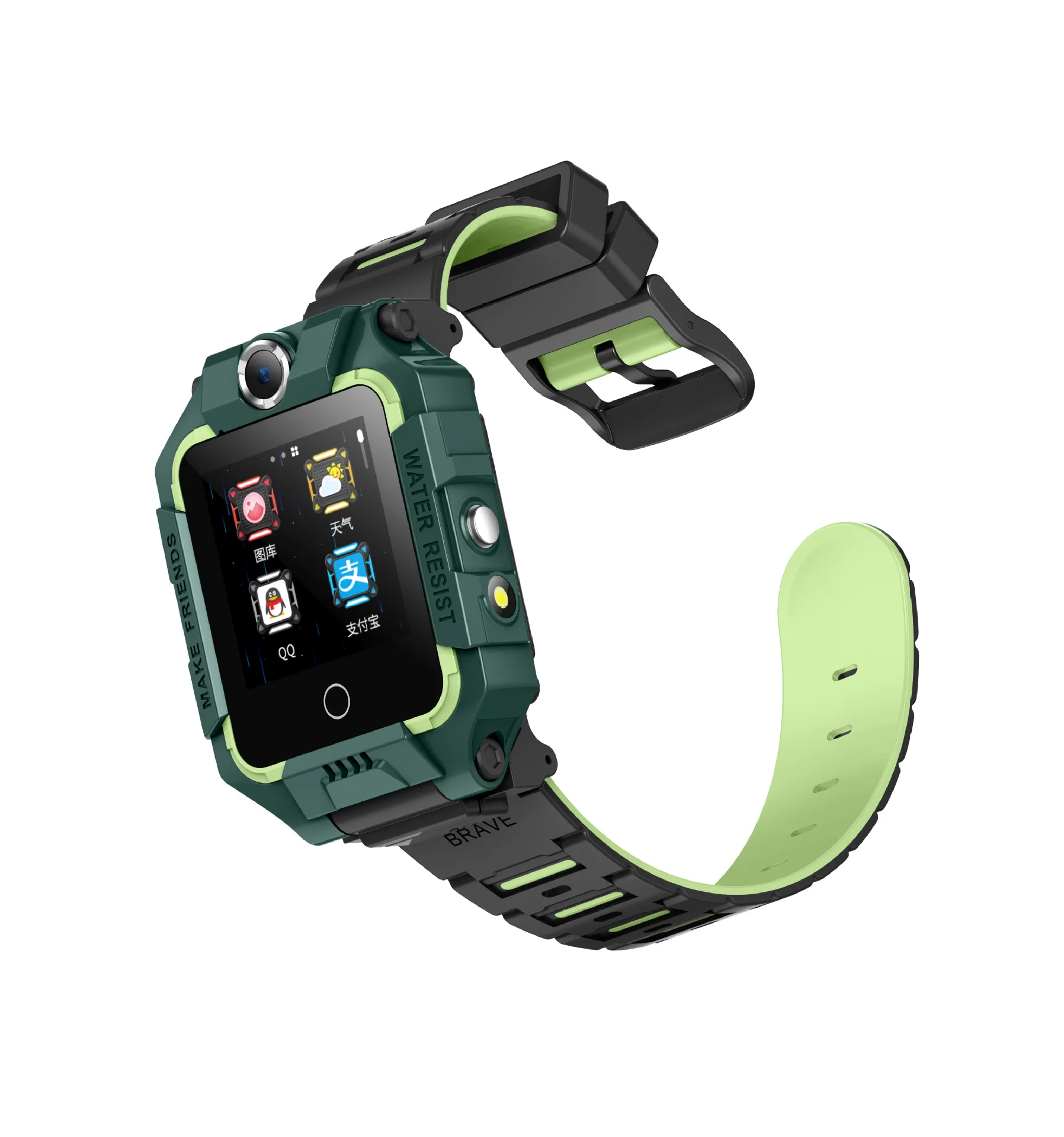 

4G All Netcom Children's Phone Watch 360 Degrees Rotating Primary School Student Waterproof Positioning Watch Touch Screen