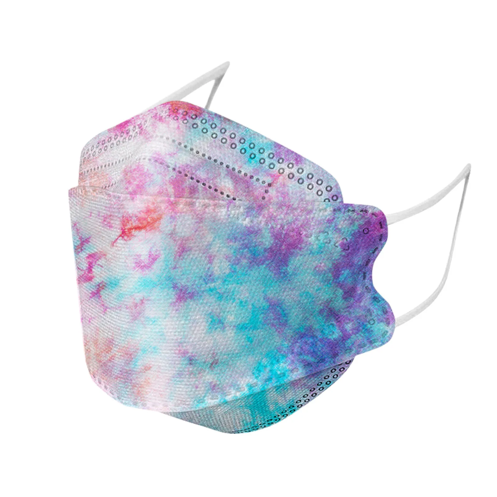 Маски KN95 для взрослых 24 стиля маски 10 шт. с принтом галстука-краски букв полосок