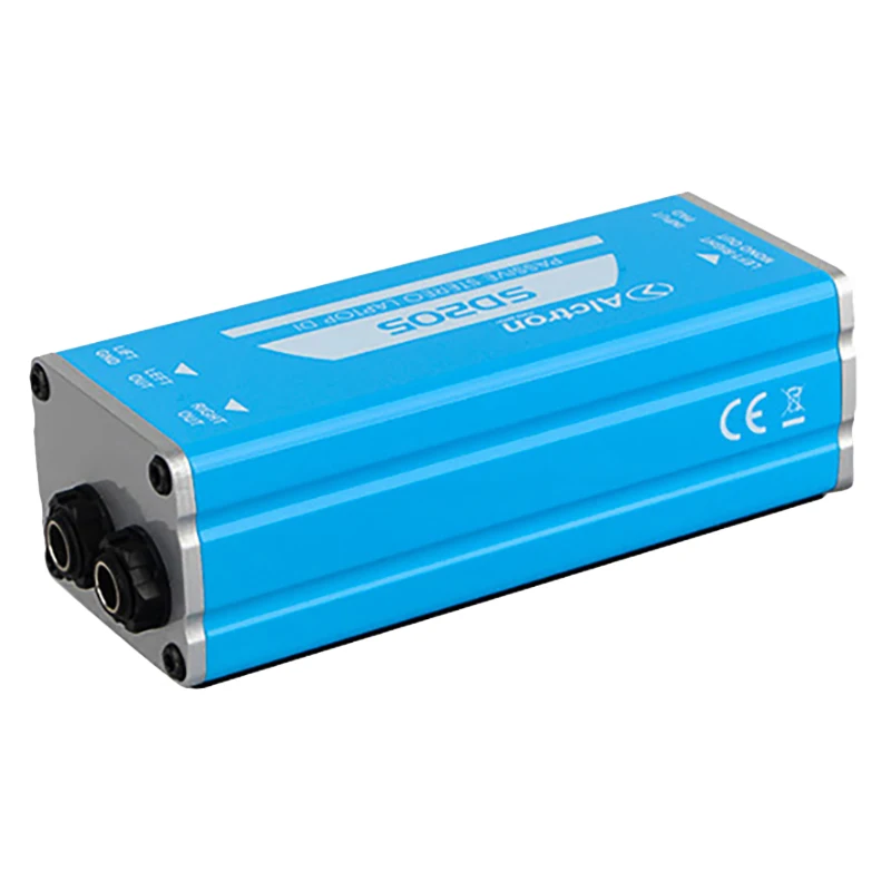 Alctron SD205 пассивная прямая коробка стерео DI преобразует несимметричный для