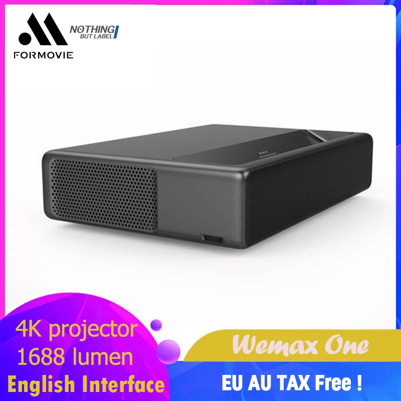 Проектор WEMAX ONE лазерные ультракороткие проекторы 1700 ANSI люмен 1080P FHD Wi Fi Bluetooth для
