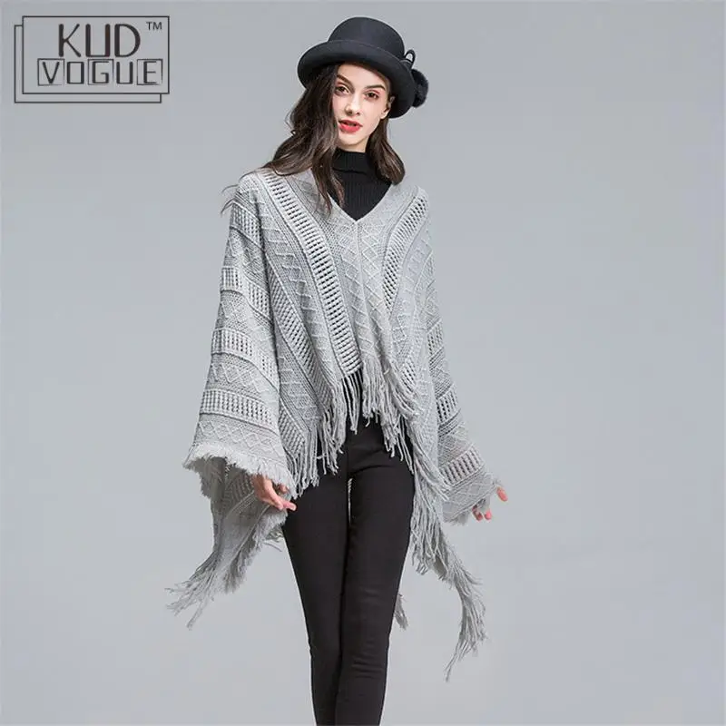 Пончо Накидки Инди фолк выдалбливают плащ для женщин шаль белый кардиган с