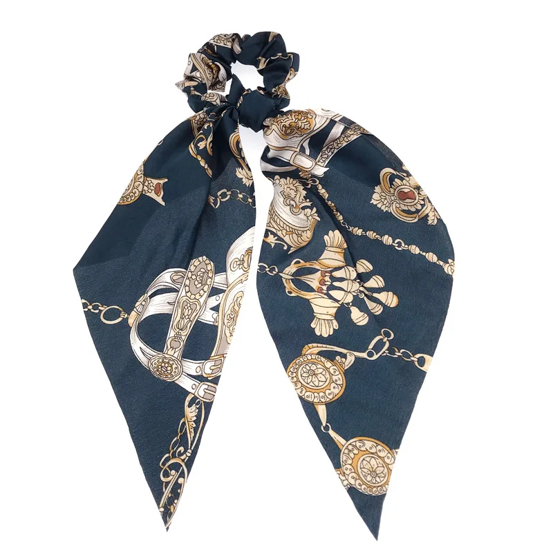 Резинки для волос в стиле ретро с принтом| |