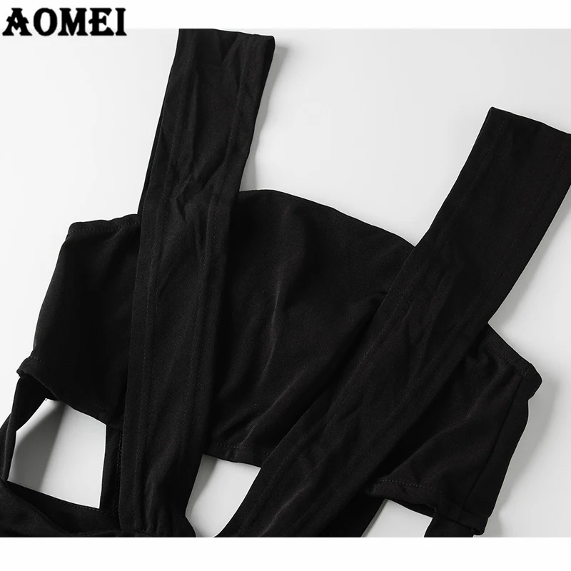 Женский комбинезон сексуальный с вырезами и разрезом элегантные лоскутные брюки