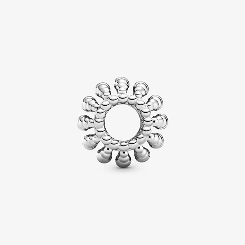 2021 Spring new 100% 925 Sterling Silver Beads Beaded Openwork Charm fit Original Pandora Bracelets Women DIY Jewelry | Украшения и