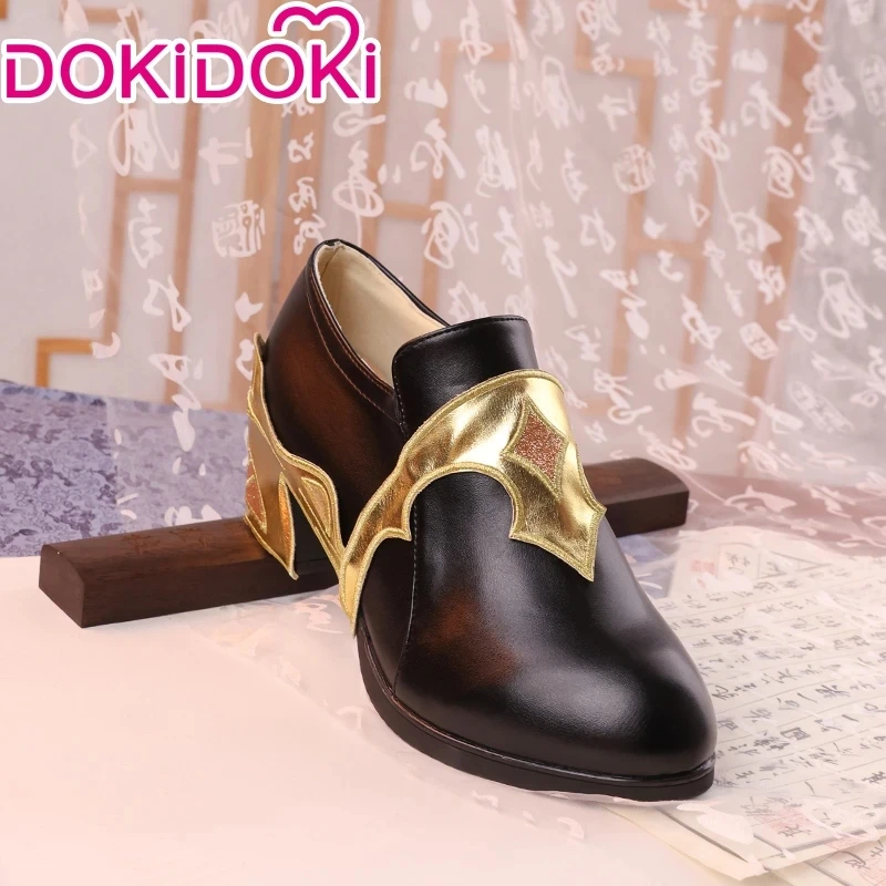 

DokiDoki Game Genshin Impact Cosplay Xingqiu Shoes Cosplay Wig Genshin Impact Xing Qiu Shoes Cosplay Shoes