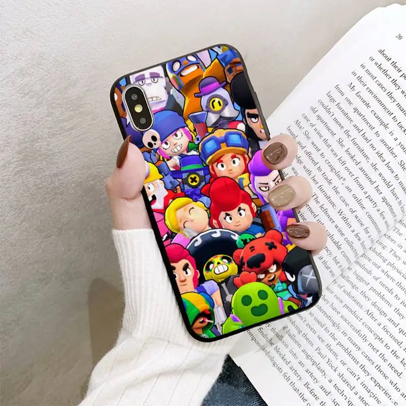 

anime stars game Phone Case For iPhone 8 7 6 6S Plus 5 5S SE 2020 12pro max XR X XS MAX 11 Fundas Capa