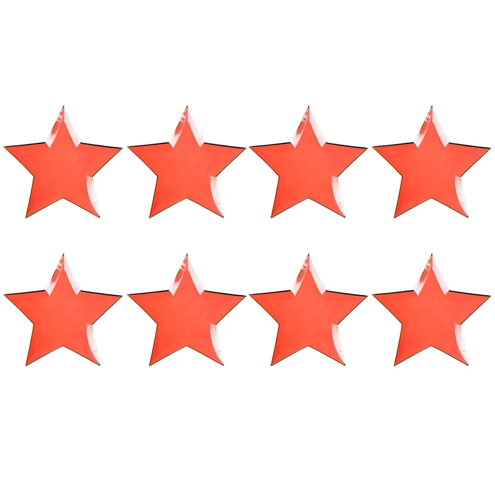 8 шт. поднос на день рождения вечерние Декоративная посуда кухонные бумажные