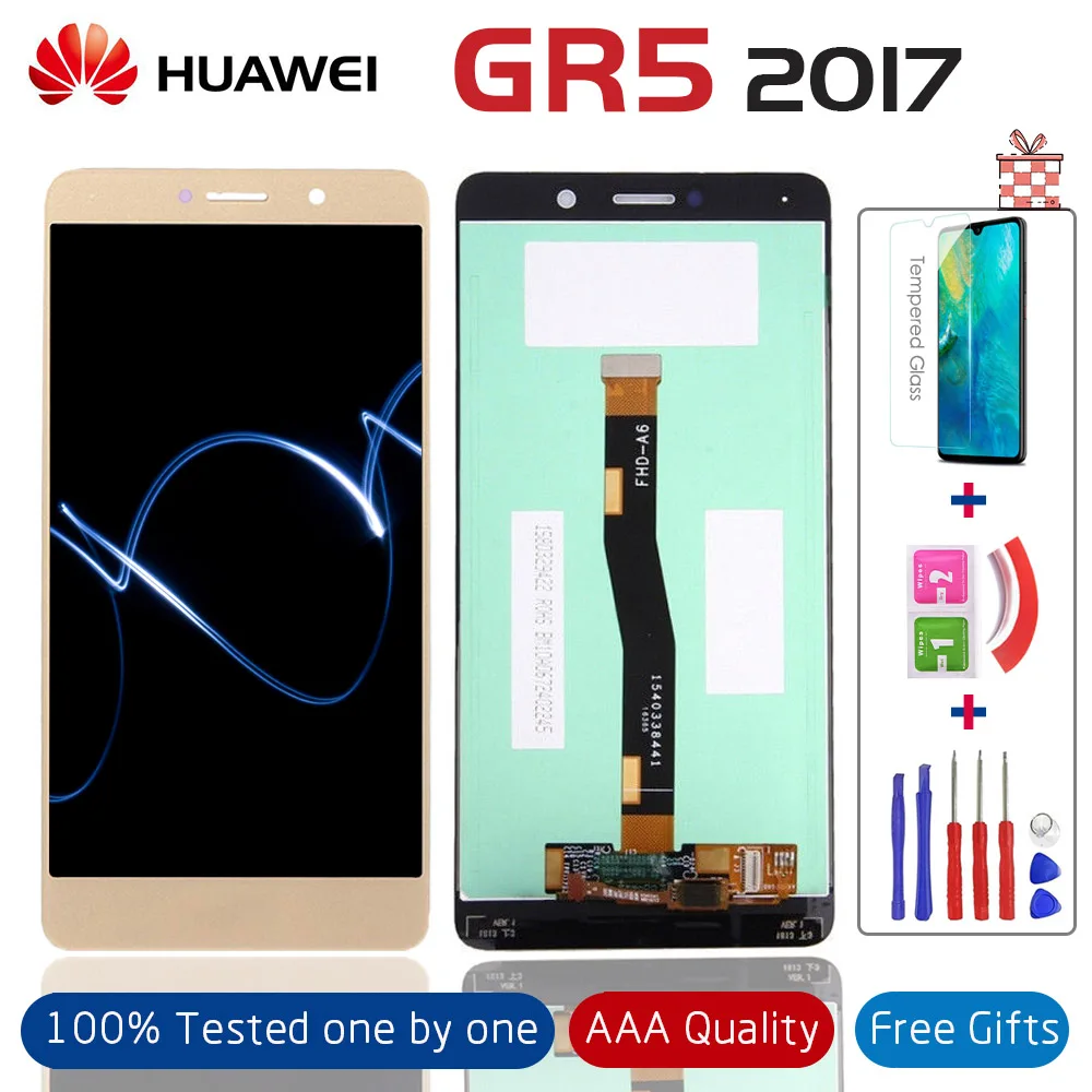 5 ''lcd для huawei Honor 6X lcd GR5 2017 дисплей сенсорный экран дигитайзер BLN L24 AL10 L21 L22 Honor6X