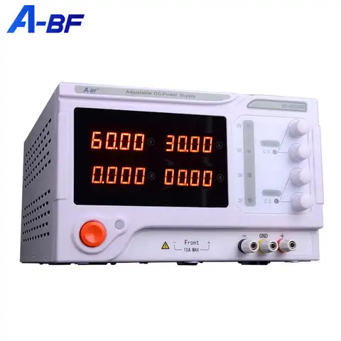 A-BF импульсный лабораторный блок питания постоянного тока с регулируемым четырехзначным регулятором напряжения тока, источник питания на с...
