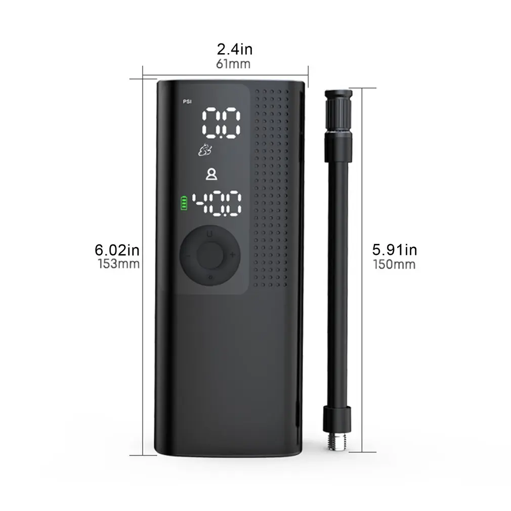 

Intelligent Vehicle Charging Pump Wireless Tire Inflator Charging Pump Motorcycle Bicycle Ball Swimming Circle