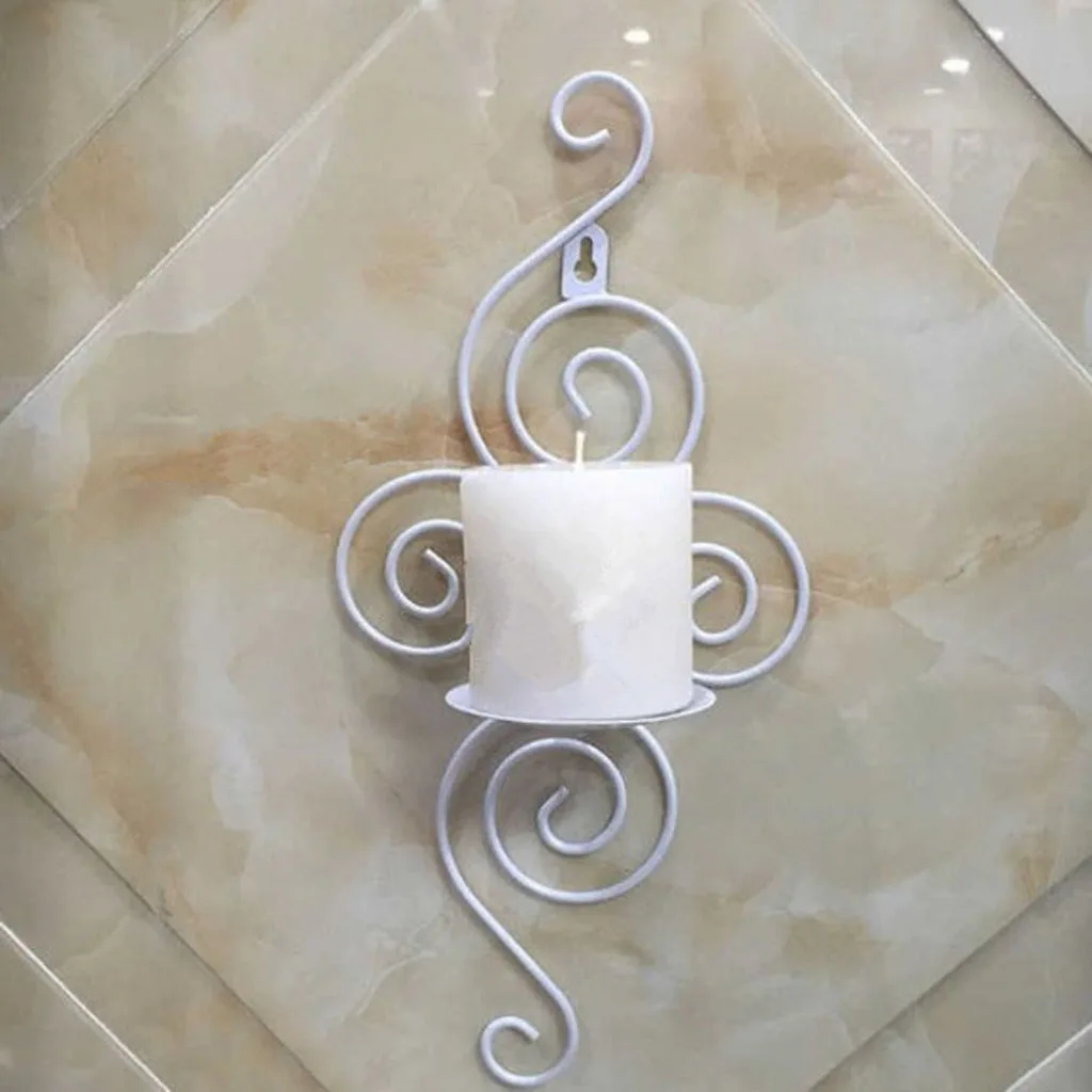 Настенный подвесной подсвечник настенное бра античный металлический для дома