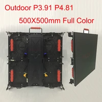 outdoor high brightness stage led matrix 500x500mm die cast aluminum cabinet p3 91 p4 81 led sign shenzhen store free shipping