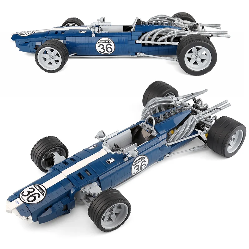 1758Pcs DHL XINGBAO 03022 техника синий гоночный автомобиль набор строительных блоков кирпичи развивающие игрушки как дети новогодние подарки - Цвет: 1758Pcs