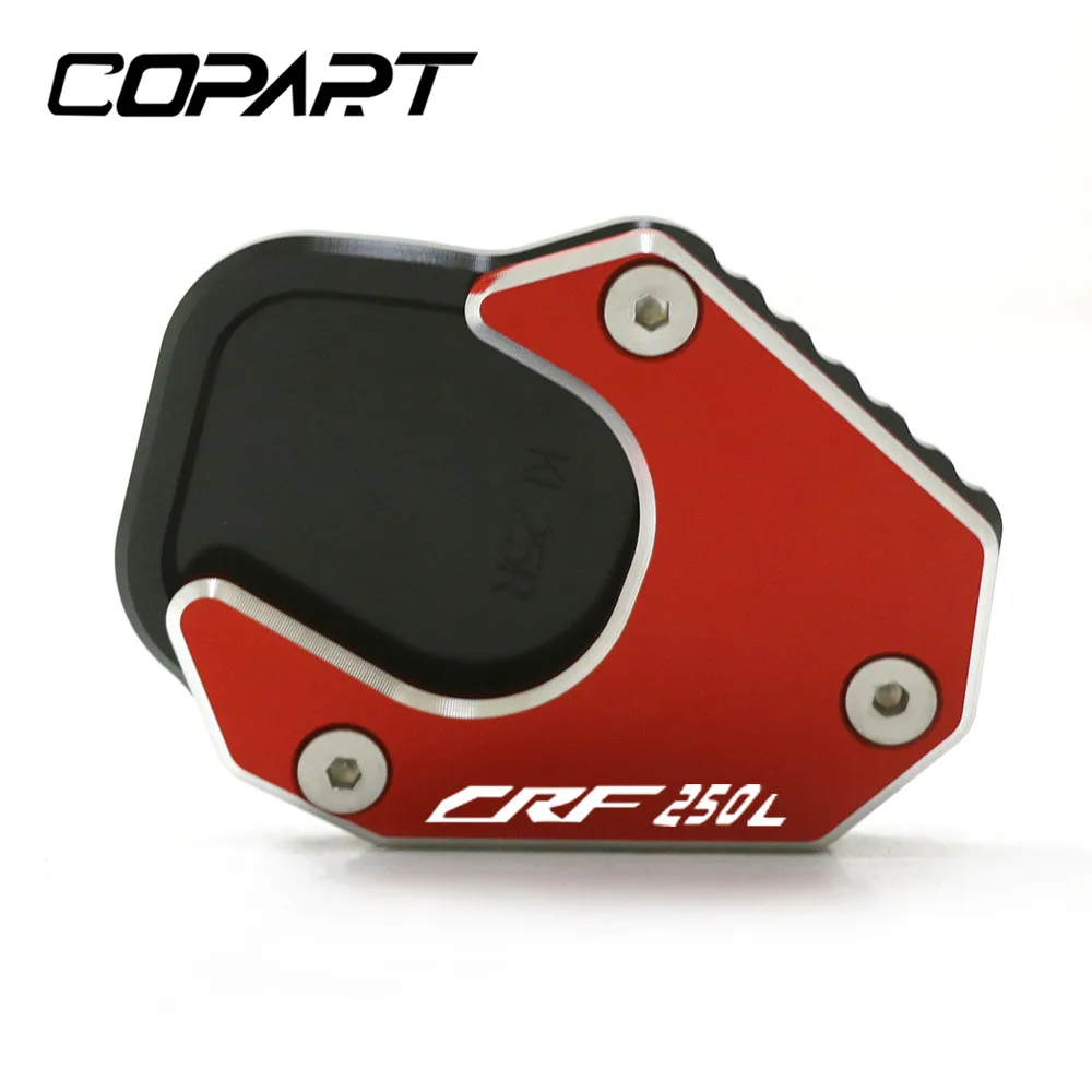 

Для HONDA CRF 250 RALLY CRF250L CRF 250 2017-2023 подставка для мотоцикла, боковая подставка для ног, удлинитель, опорная пластина, увеличенная подставка