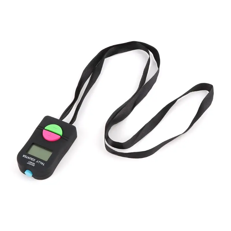 0 9999 цифровой счетчик ЖК электронный ручной для пальцев ABS|Счетчики| |