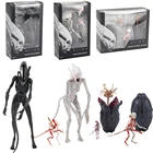 Экшн-фигурка инопланетянина против предаторов Neomorph Xenomorph Facehugger Chestburster, яйца, набор существ Takayuki Takeya AVP, игрушки-модели