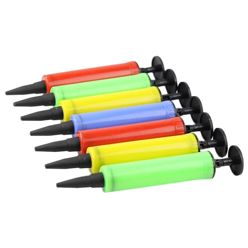 

Toys For Girls Montessori Mini Plastic Soccer Ball Needle Ball Party Color Inflator Balloon Air Random Pump